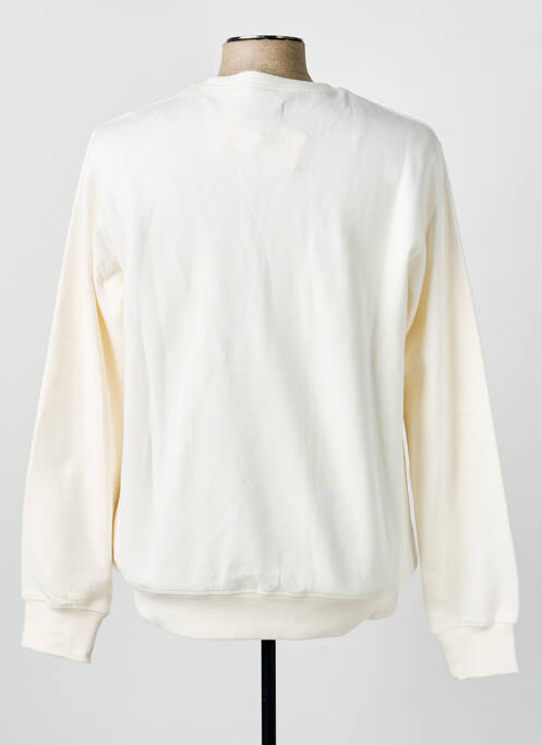 Sweat-shirt manches longues manches longues beige JONSEN ISLAND homme