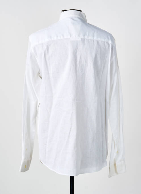 Chemise manches longues blanc MAISON LABICHE homme