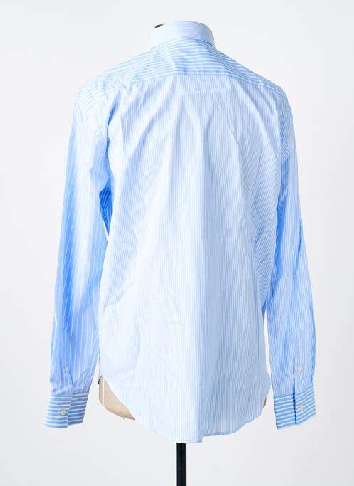 Chemise manches longues bleu MAISON LABICHE homme
