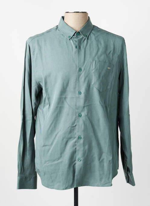 Chemise manches longues vert MAISON LABICHE homme