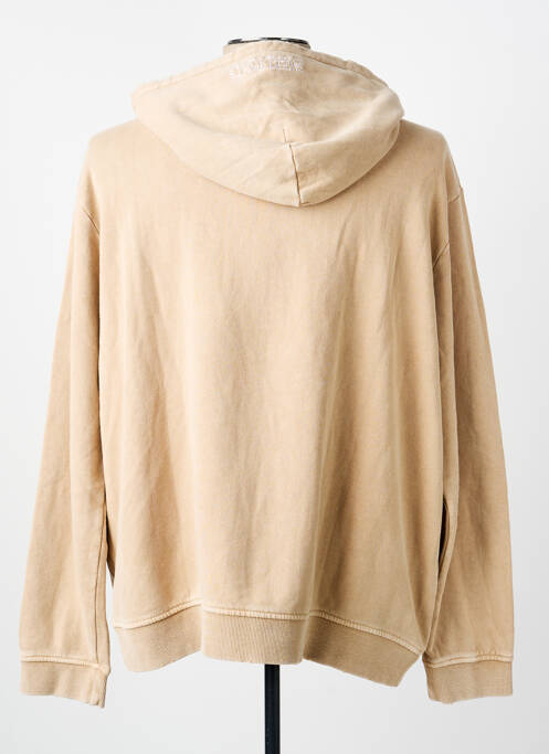 Sweat-shirt à capuche beige SWEET PANTS homme