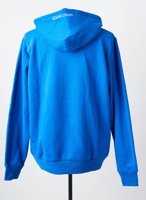 Sweat-shirt à capuche bleu SWEET PANTS homme