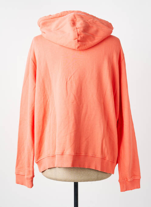 Sweat-shirt à capuche orange SWEET PANTS homme