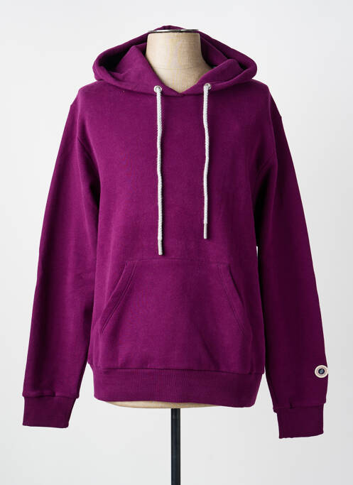 Sweat-shirt à capuche violet SWEET PANTS homme