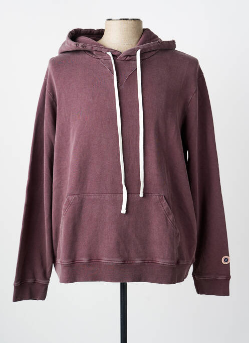 Sweat-shirt à capuche violet SWEET PANTS homme