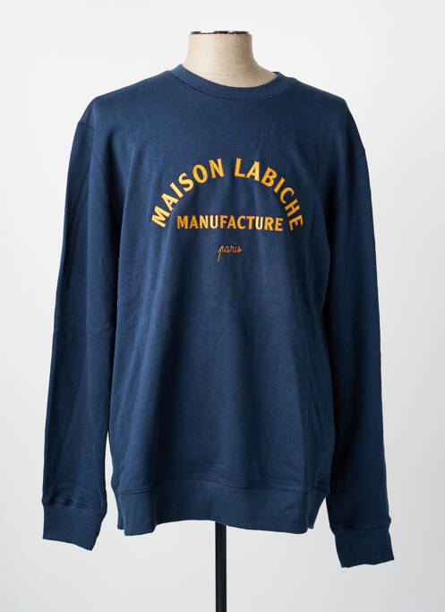 Sweat-shirt bleu MAISON LABICHE homme