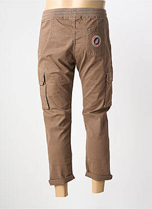 Pantalon cargo taille élastique taille normale marron SWEET PANTS homme