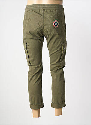 Pantalon cargo taille élastique taille normale vert SWEET PANTS homme