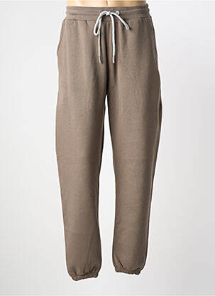 Jogging stretch taille normale marron SWEET PANTS homme