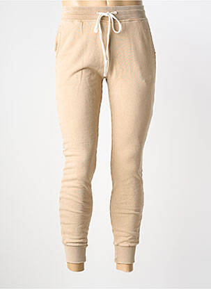 Jogging tissage jersey taille normale beige SWEET PANTS homme