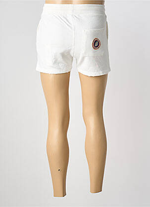Short fermeture liens à nouer taille normale blanc SWEET PANTS homme