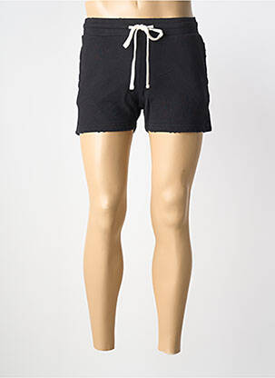 Short fermeture liens à nouer taille normale noir SWEET PANTS homme