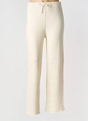 Jogging stretch taille normale beige SWEET PANTS femme