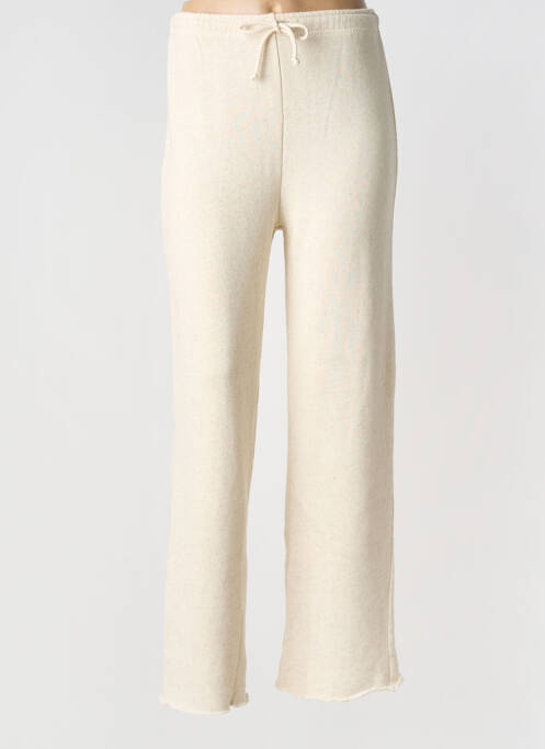 Jogging stretch taille normale beige SWEET PANTS femme