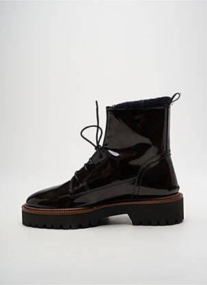 Bottines/boots matière lisse talon plat jusqu'à 3cm noir GADEA femme
