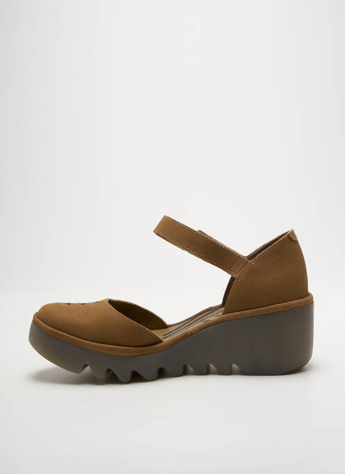 Ballerines marron FLY LONDON femme