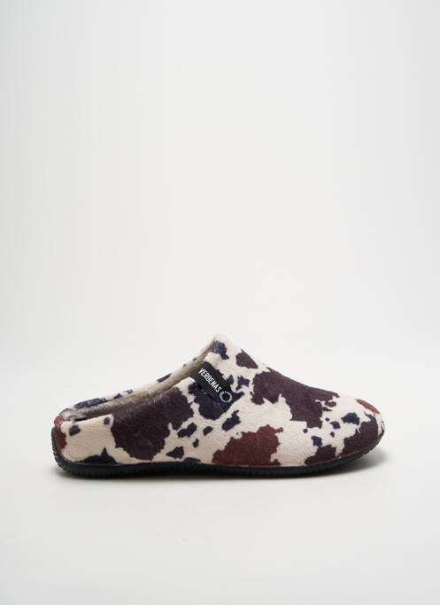 Chaussons/Pantoufles beige VERBENAS femme