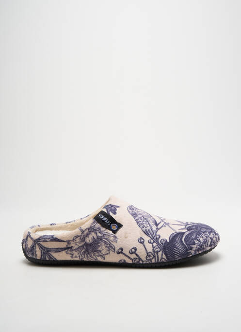 Chaussons/Pantoufles beige VERBENAS femme