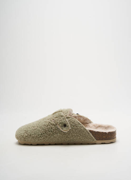 Chaussons/Pantoufles vert VERBENAS femme