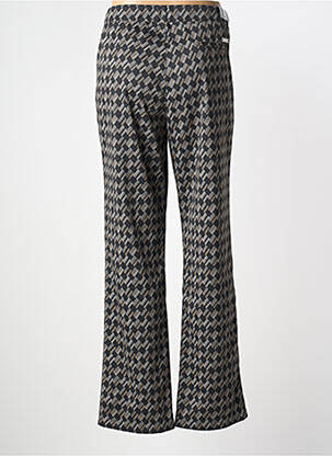 Pantalon droit stretch taille normale noir WALTRON femme