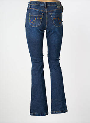 Jeans bootcut taille haute taille haute bleu WALTRON femme