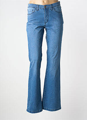 Jeans bootcut taille normale taille normale bleu WALTRON femme