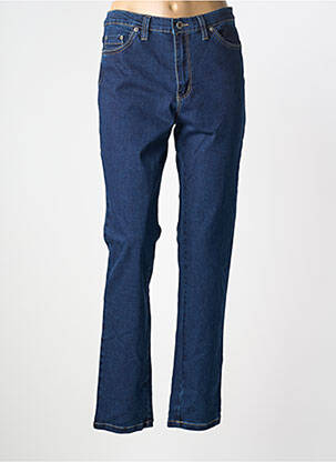 Jeans coupe slim tissage brut taille normale bleu WALTRON femme