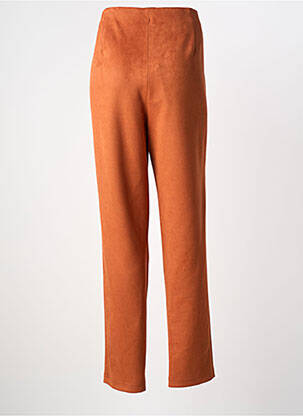 Pantalon slim taille haute taille haute orange GUY DUBOUIS femme