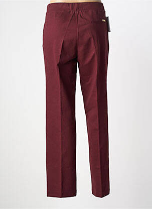Pantalon slim taille élastique taille normale rouge WALTRON femme