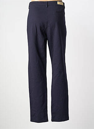 Pantalon droit stretch taille normale bleu WALTRON femme
