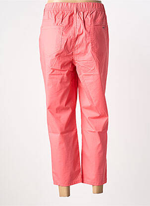 Pantalon 7/8 tissage popeline taille normale orange S.QUISE femme