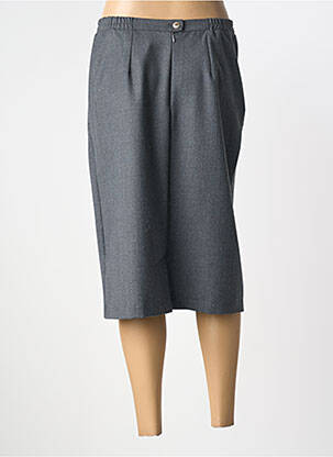 Jupe mi-longue coupe droite gris GRIFFON femme