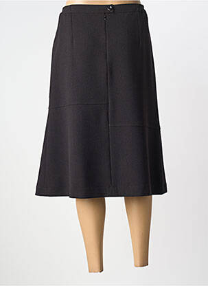 Jupe mi-longue coupe évasée noir COUTUREINE femme