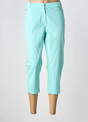 Pantacourt bleu FRANCE RIVOIRE femme