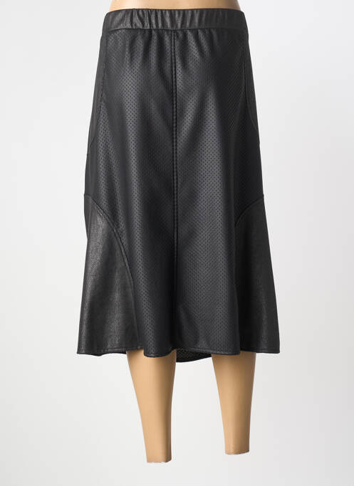 Jupe mi-longue noir FRANCE RIVOIRE femme
