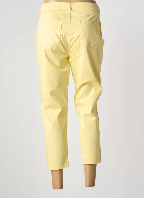 Pantacourt jaune FRANCE RIVOIRE femme