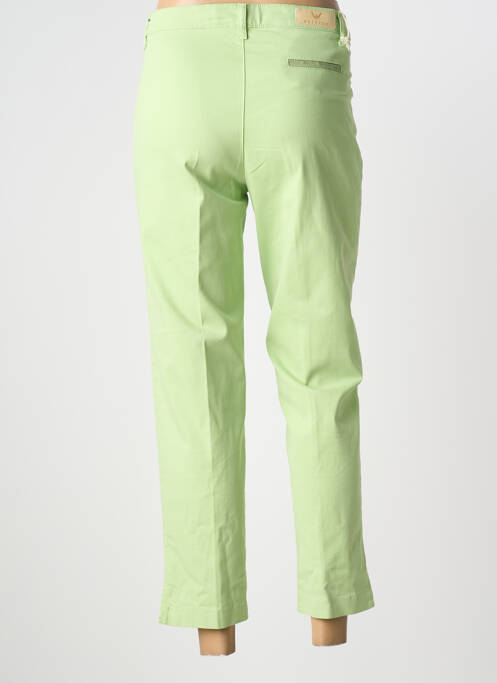 Pantalon 7/8 vert WALTRON femme