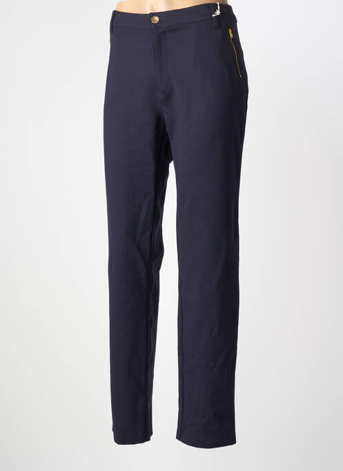Pantalon droit bleu WALTRON femme