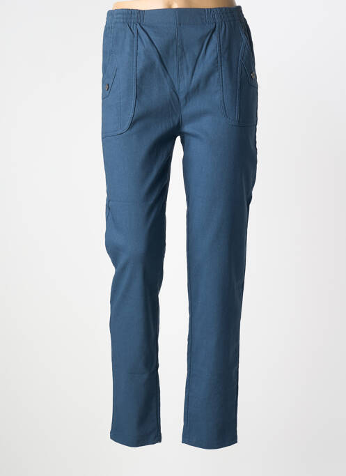 Pantalon slim bleu JUST FOR MY femme