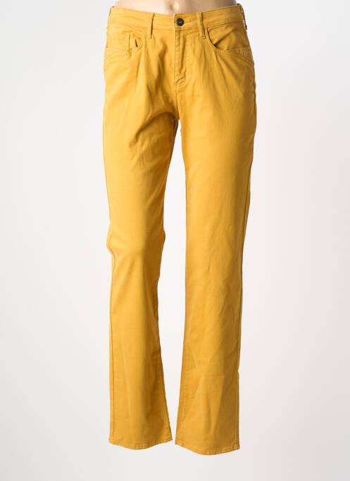 Pantalon slim jaune FRANCE RIVOIRE femme