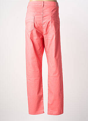 Pantalon droit stretch taille normale rose S.QUISE femme