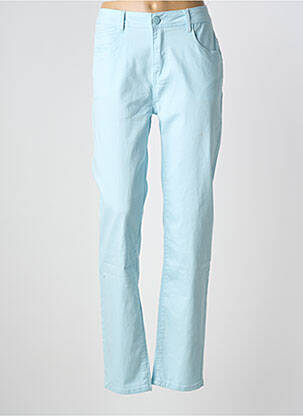 Pantalon slim stretch taille normale bleu S.QUISE femme
