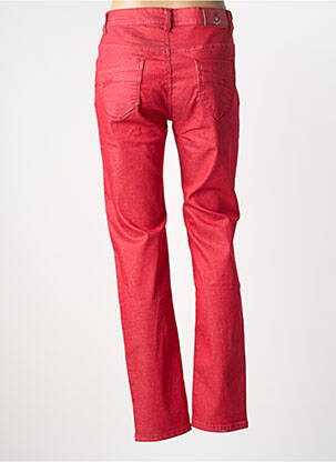 Pantalon slim stretch taille normale rouge S.QUISE femme