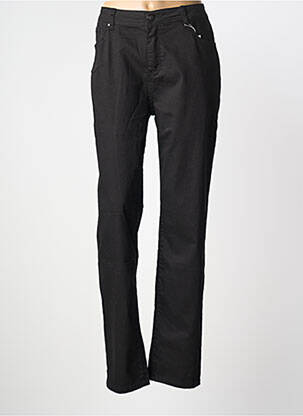 Pantalon slim stretch taille normale noir S.QUISE femme