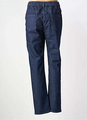 Pantalon slim taille élastique taille normale bleu S.QUISE femme