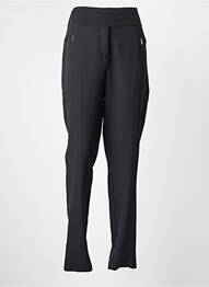 Pantalon slim taille normale taille normale noir GUY DUBOUIS femme