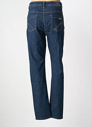Jeans coupe slim tissage brut taille normale bleu S.QUISE femme
