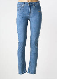 Jeans coupe slim tissage brut taille normale bleu clair S.QUISE femme
