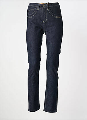 Jeans coupe slim tissage brut taille normale noir S.QUISE femme