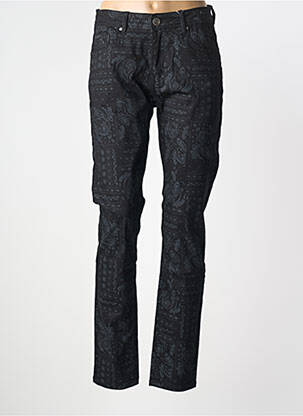 Pantalon slim stretch taille normale noir S.QUISE femme